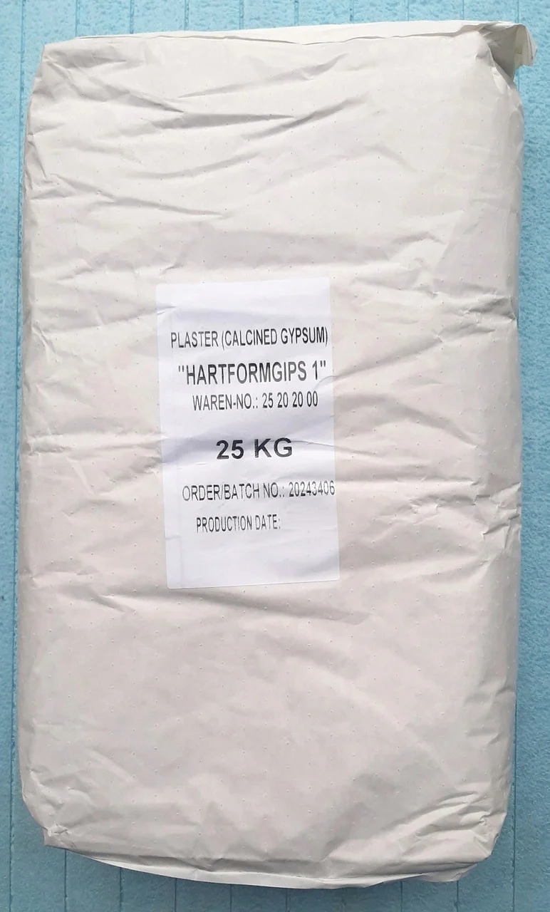 Гіпс HARTFORM 1 — високоміцна альфа-гіпсова суміш, 25 кг SAINT-GOBAIN FORMULA